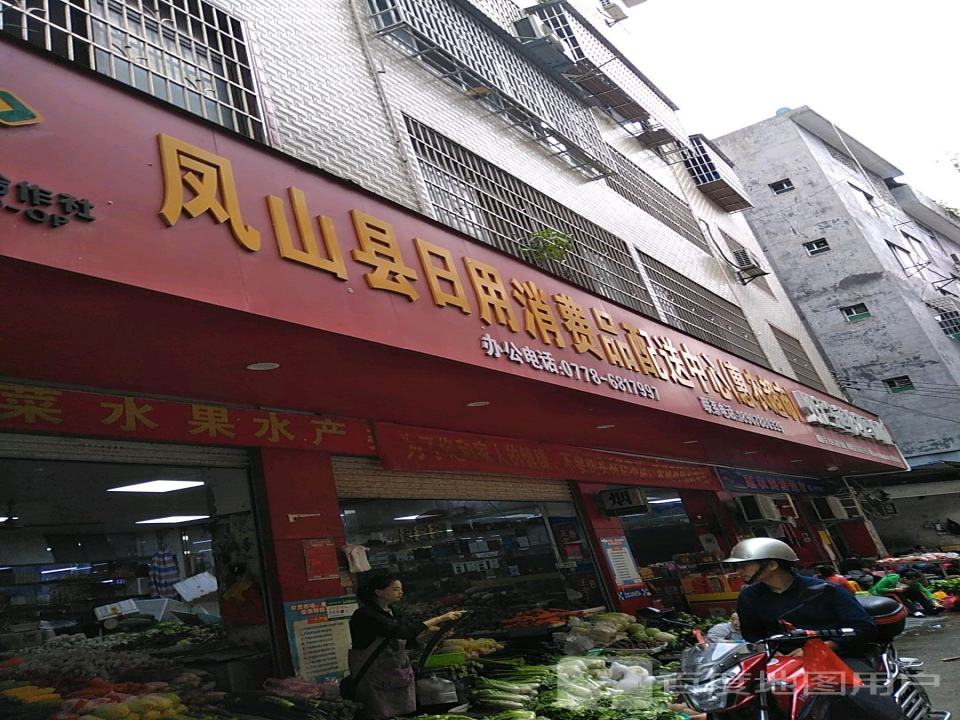 凤山县日用消费品配送中心(惠农超市)