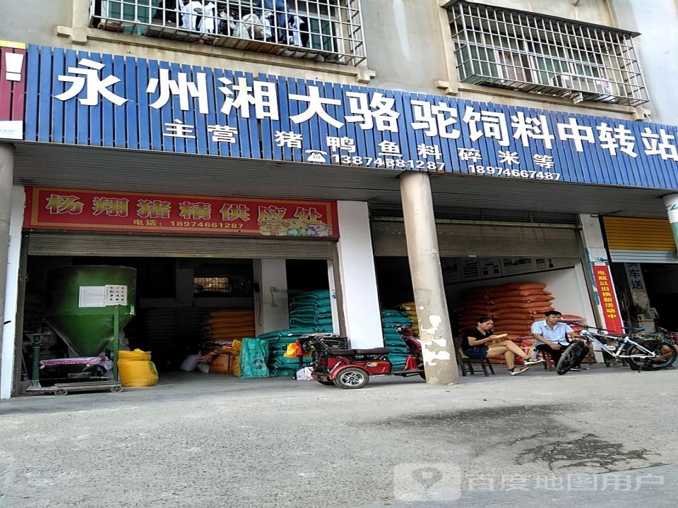 永州湘大骆驼饲料中转站