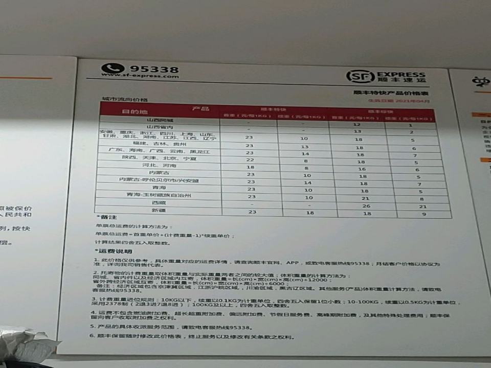 顺丰速运(过境线店)