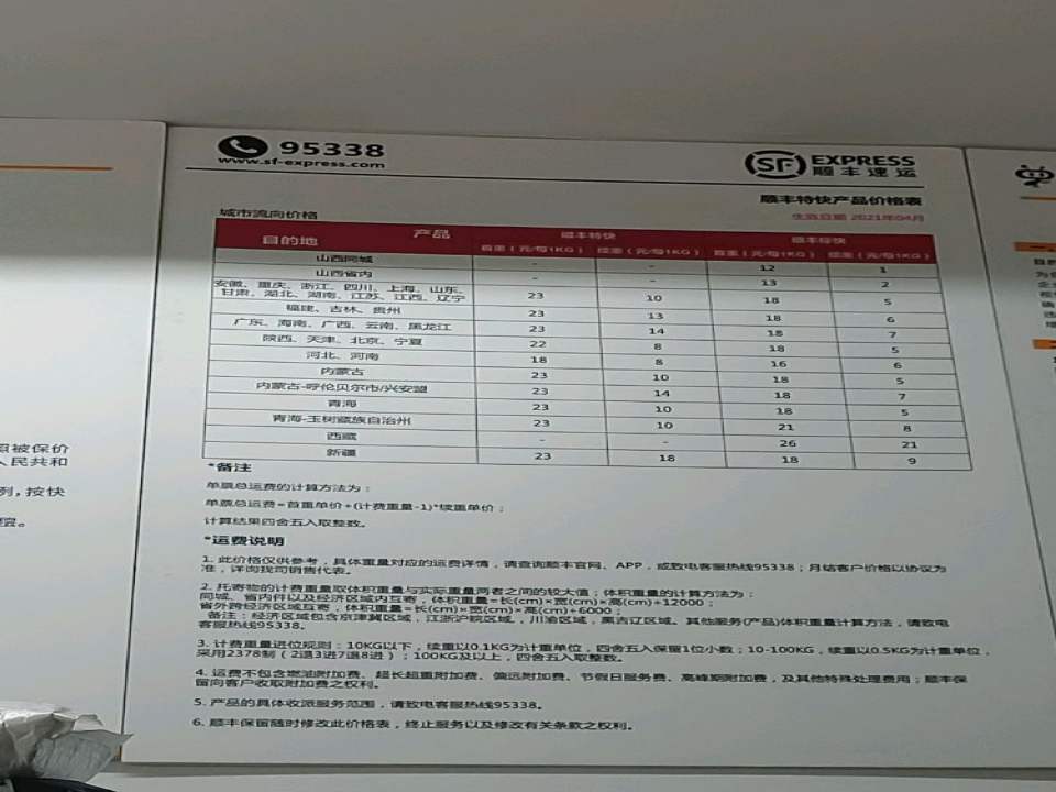 顺丰速运(过境线店)